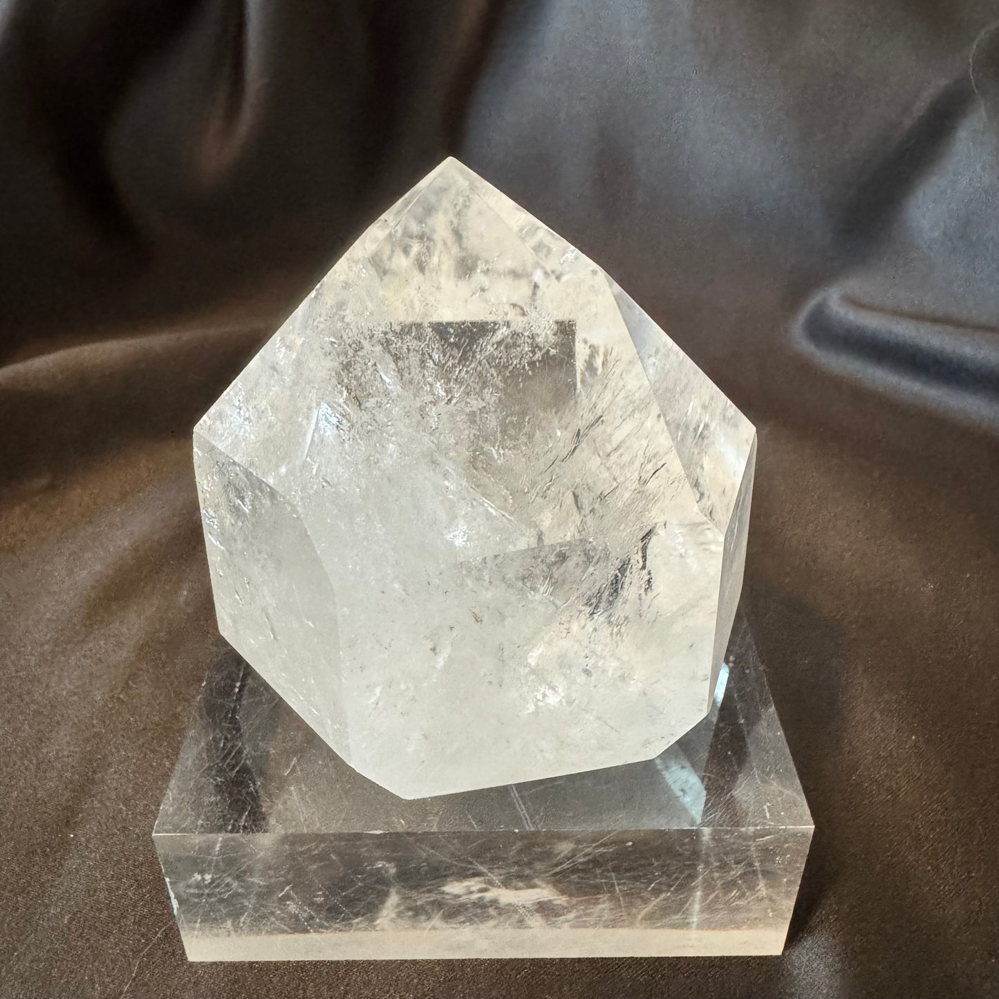Clear Quartz Chunky Tower