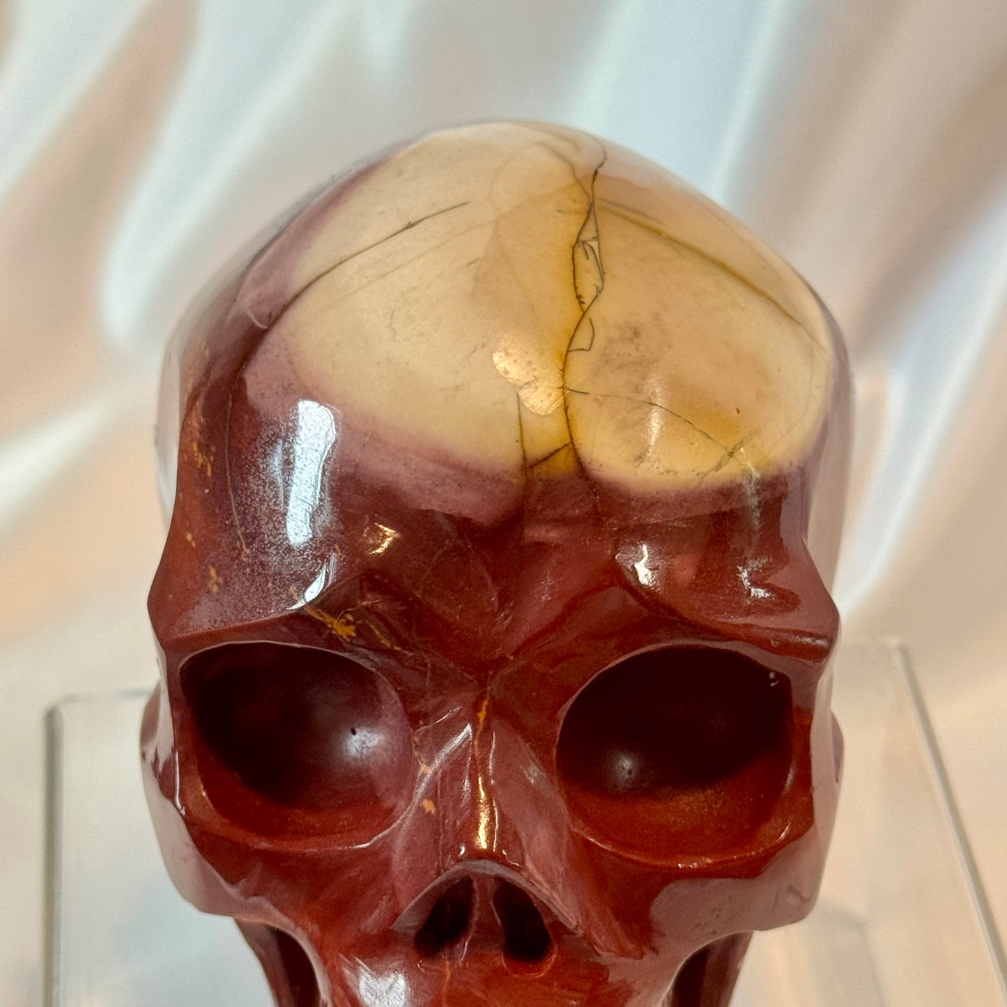 Mookite Skull with Skull Cap - He is so Cool