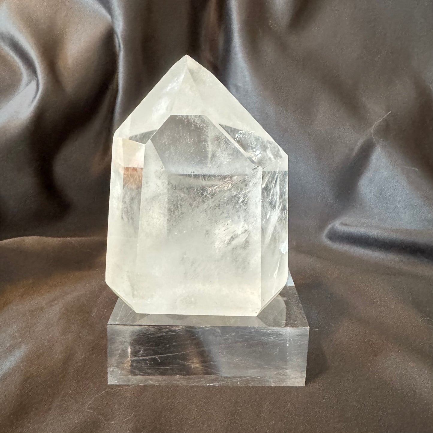 Clear Quartz Tower