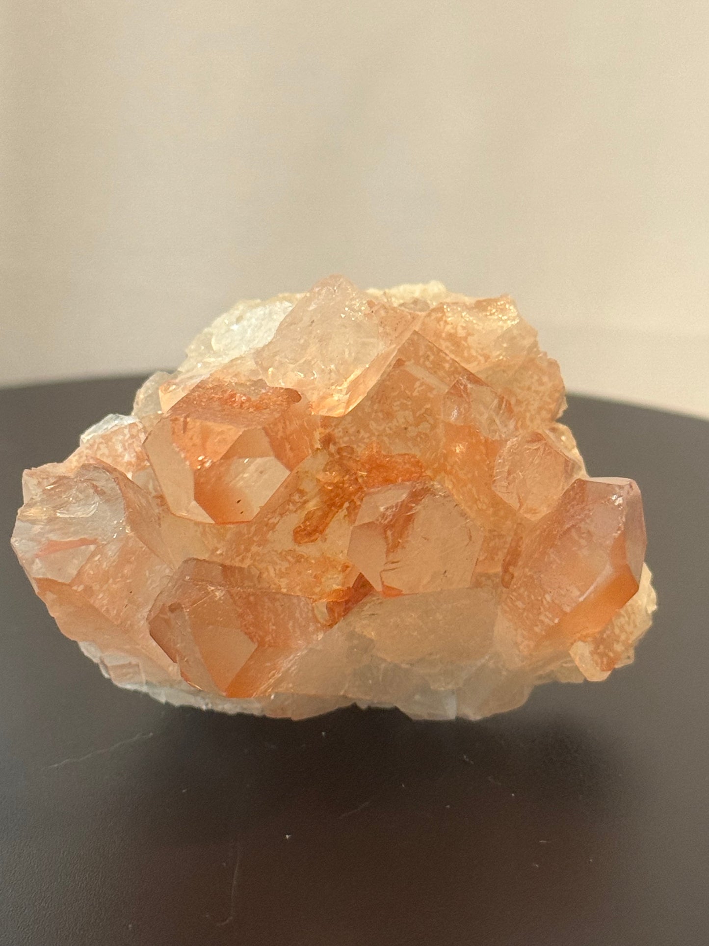 Pink Lemurian Seed Crystal Cluster