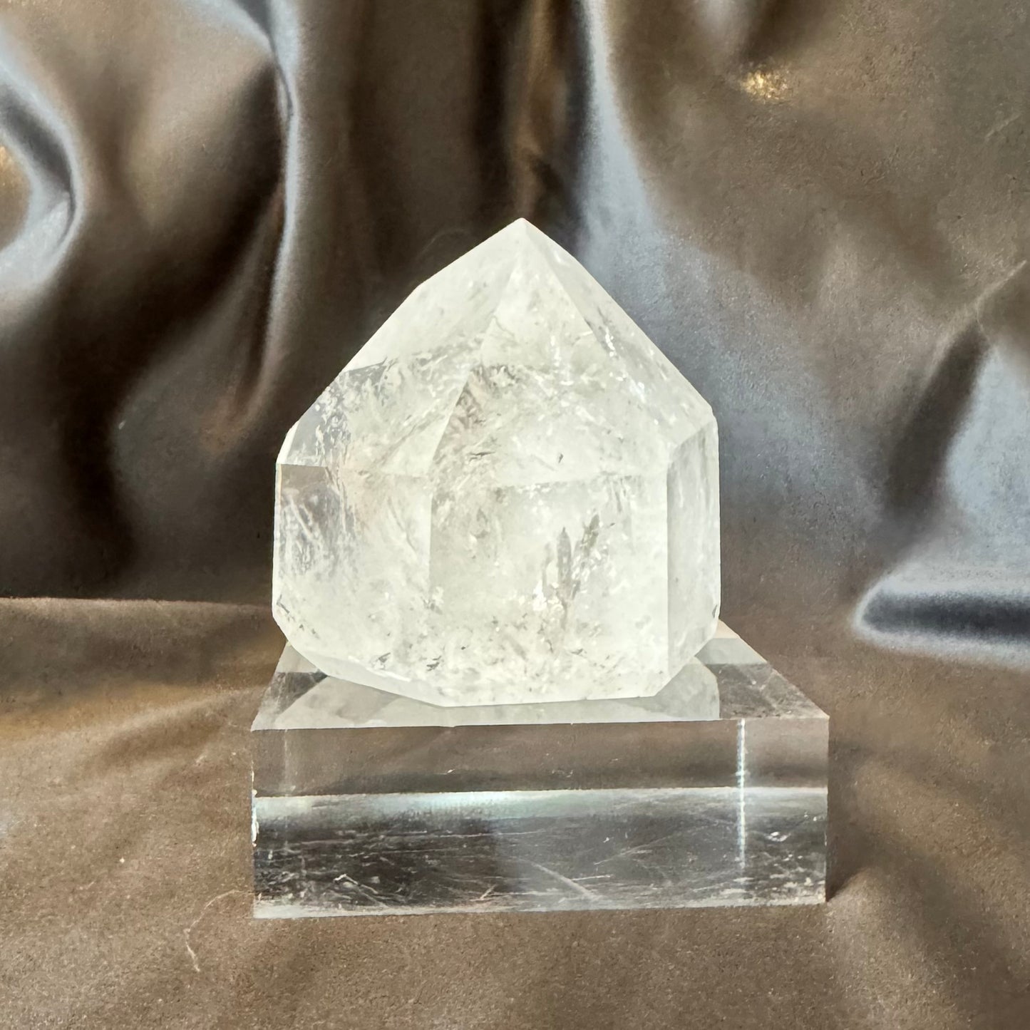 Clear Quartz Chunky Tower