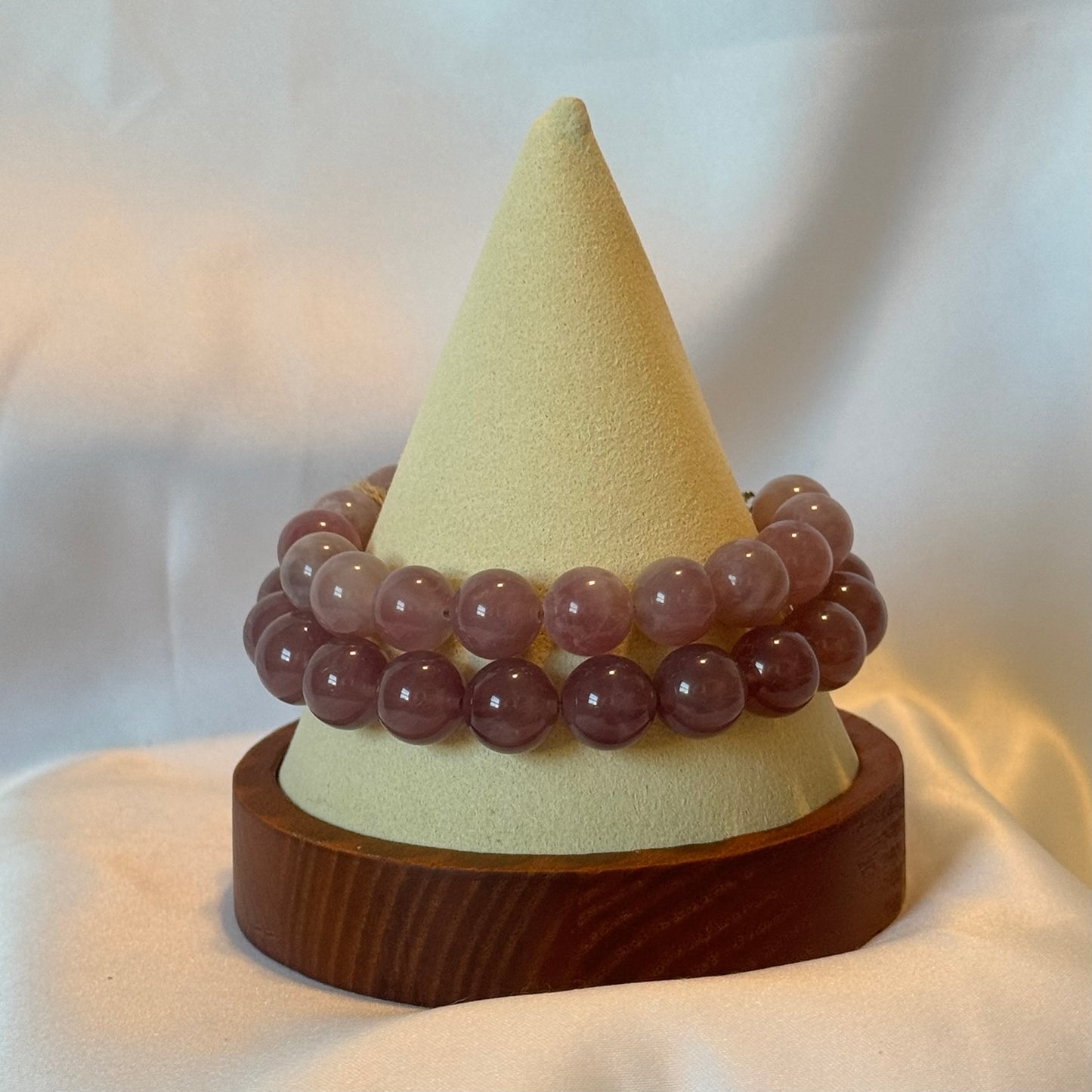 Lavender Rose Quartz Bracelets