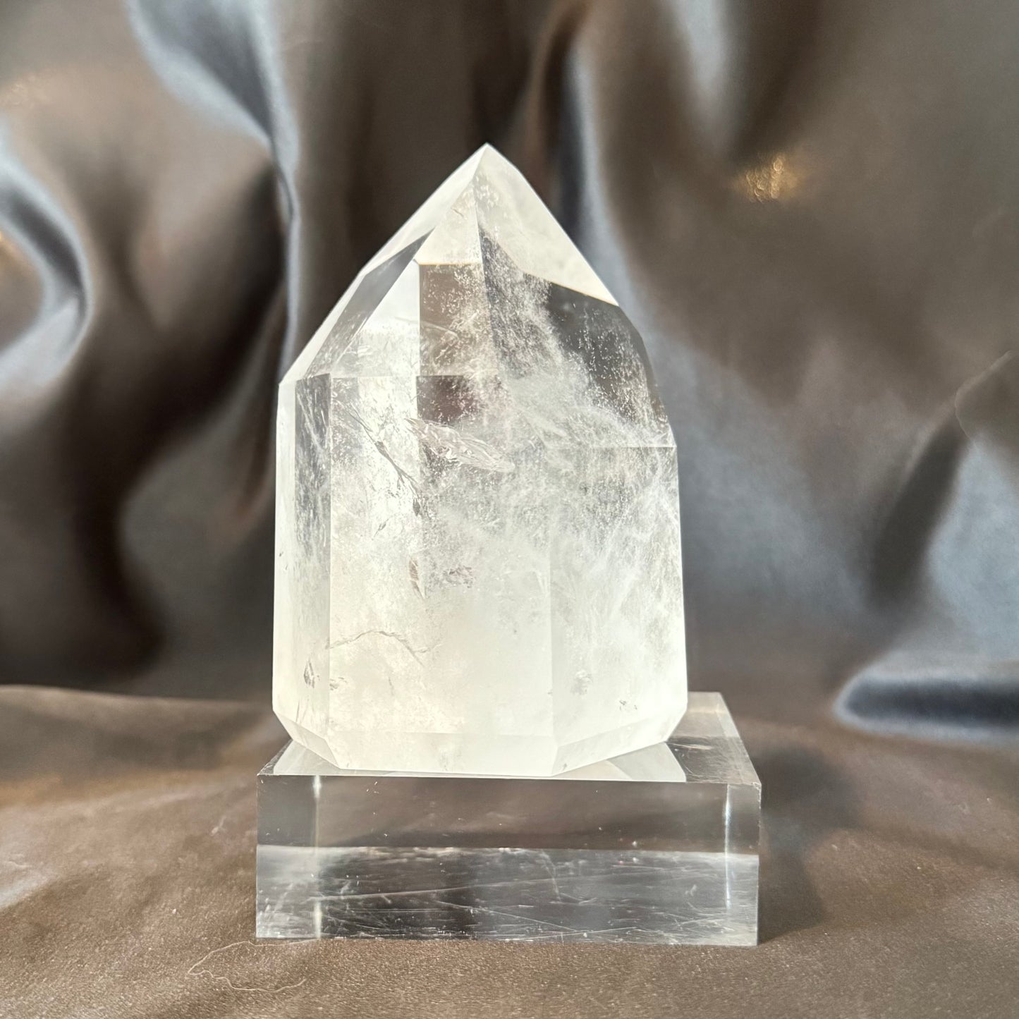 Clear Quartz Tower