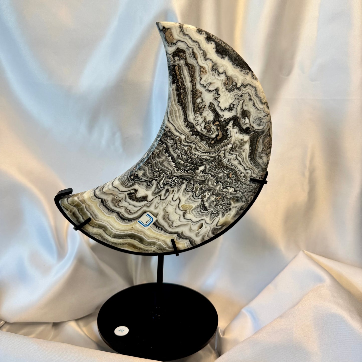 Zebra Calcite Moon