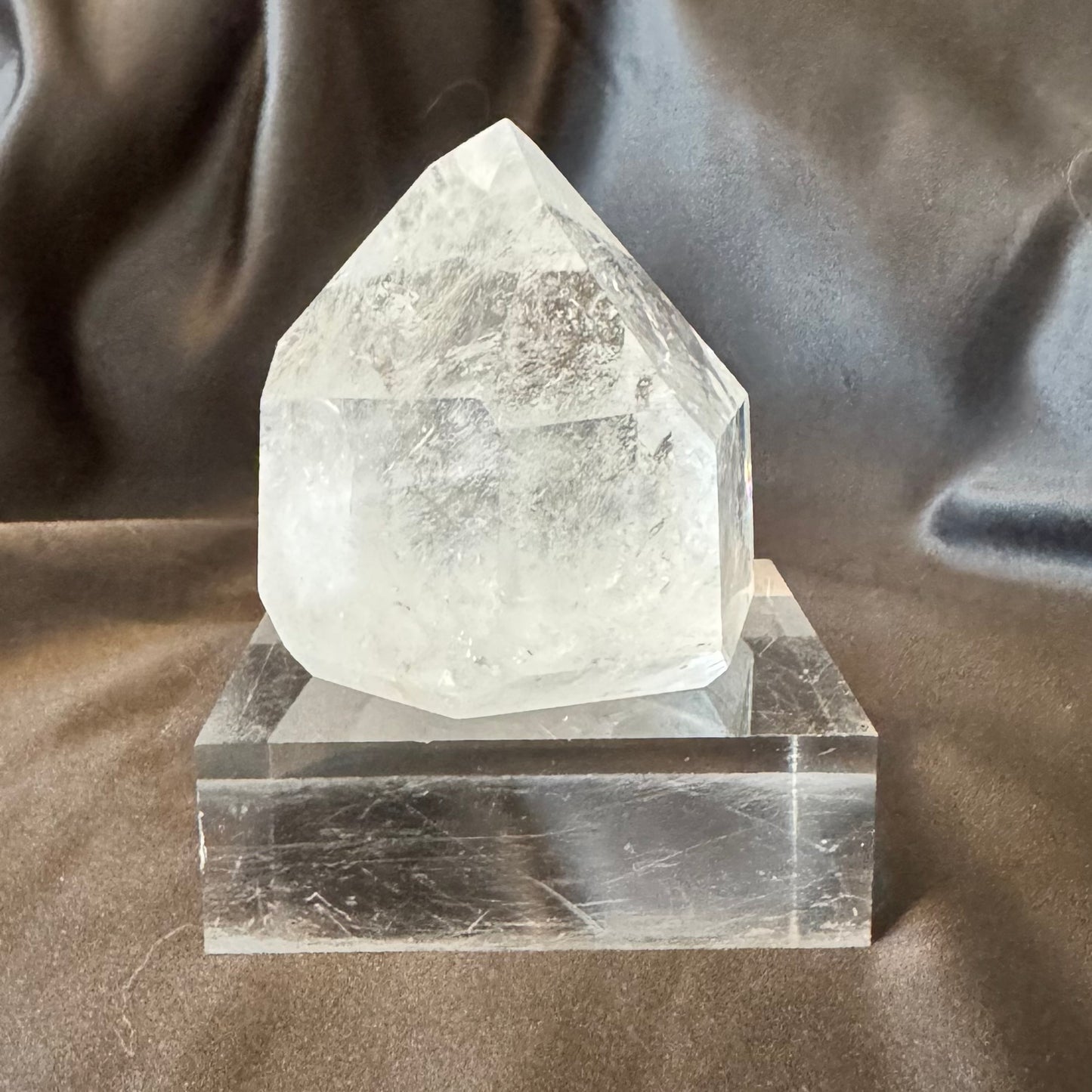 Clear Quartz Chunky Tower