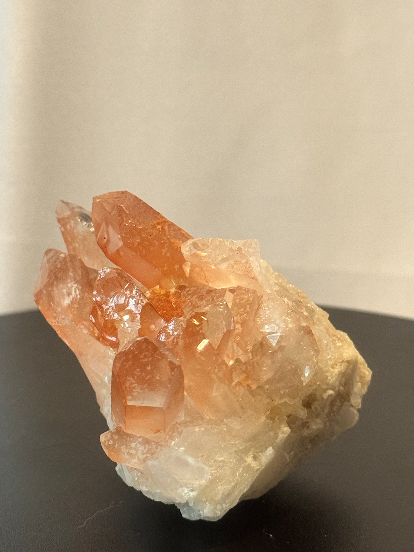 Pink Lemurian Seed Crystal Cluster