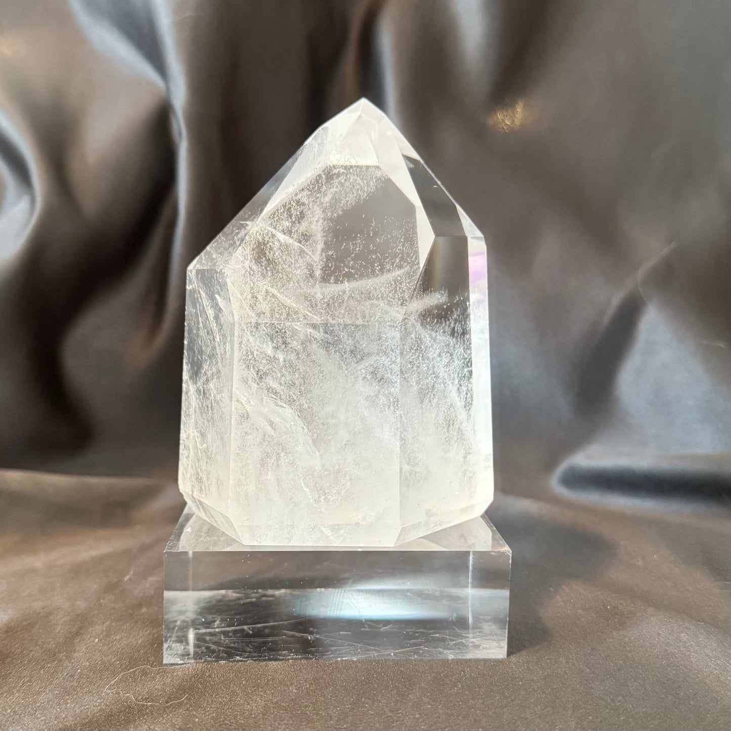 Clear Quartz Tower