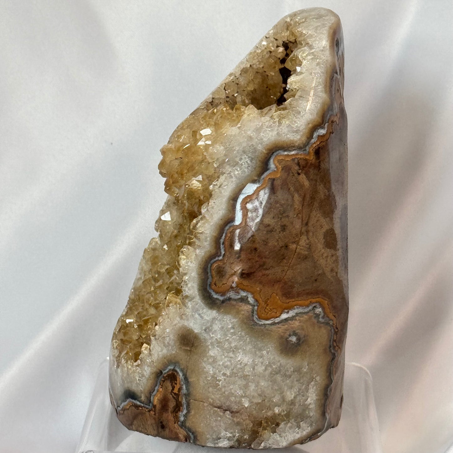 Citrine Cut Base Full of Sparkle and Abundance
