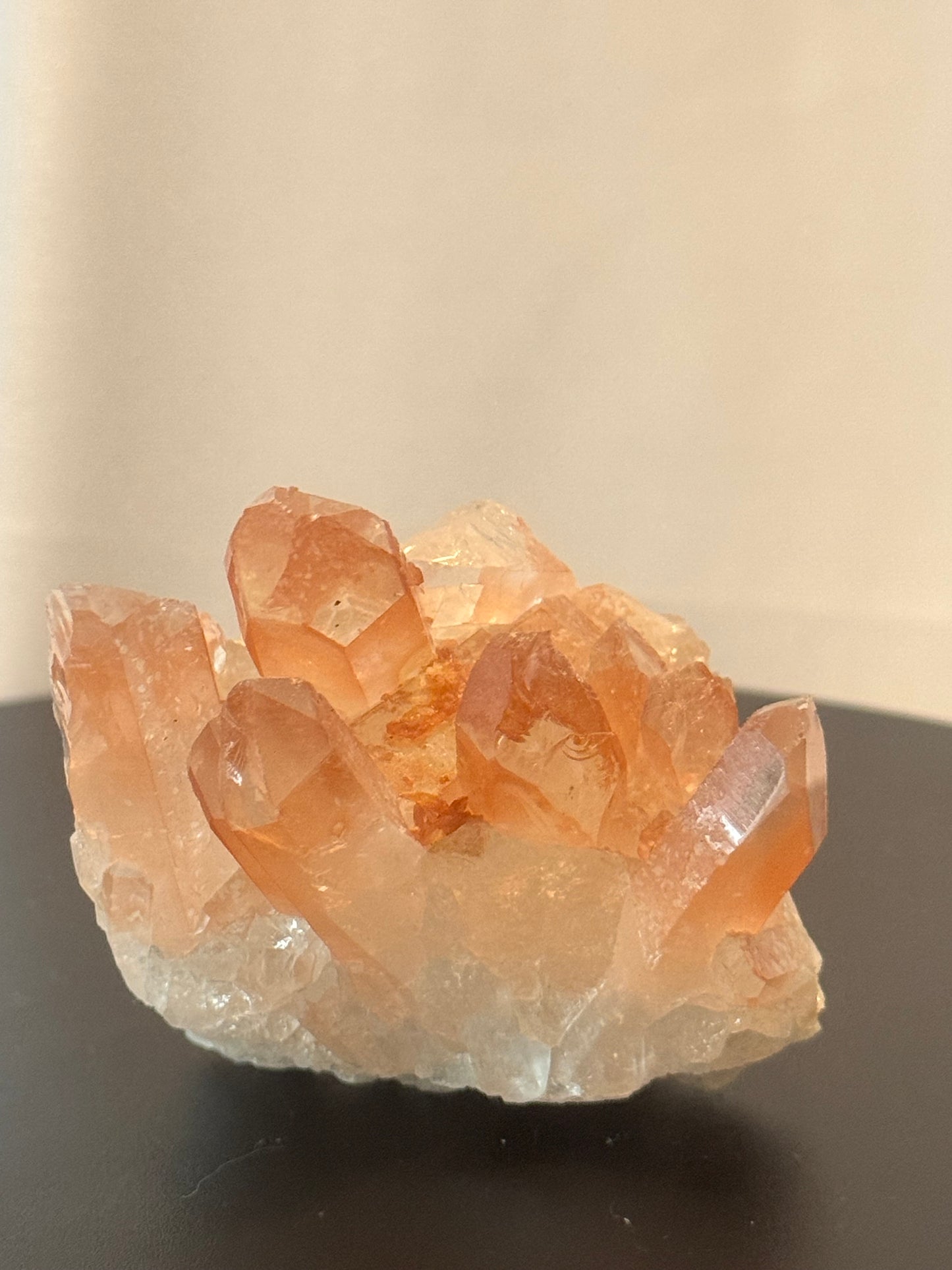 Pink Lemurian Seed Crystal Cluster